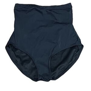 Spanx Womens High Waisted Shapewear Size 10 Black Waist Compression Briefs